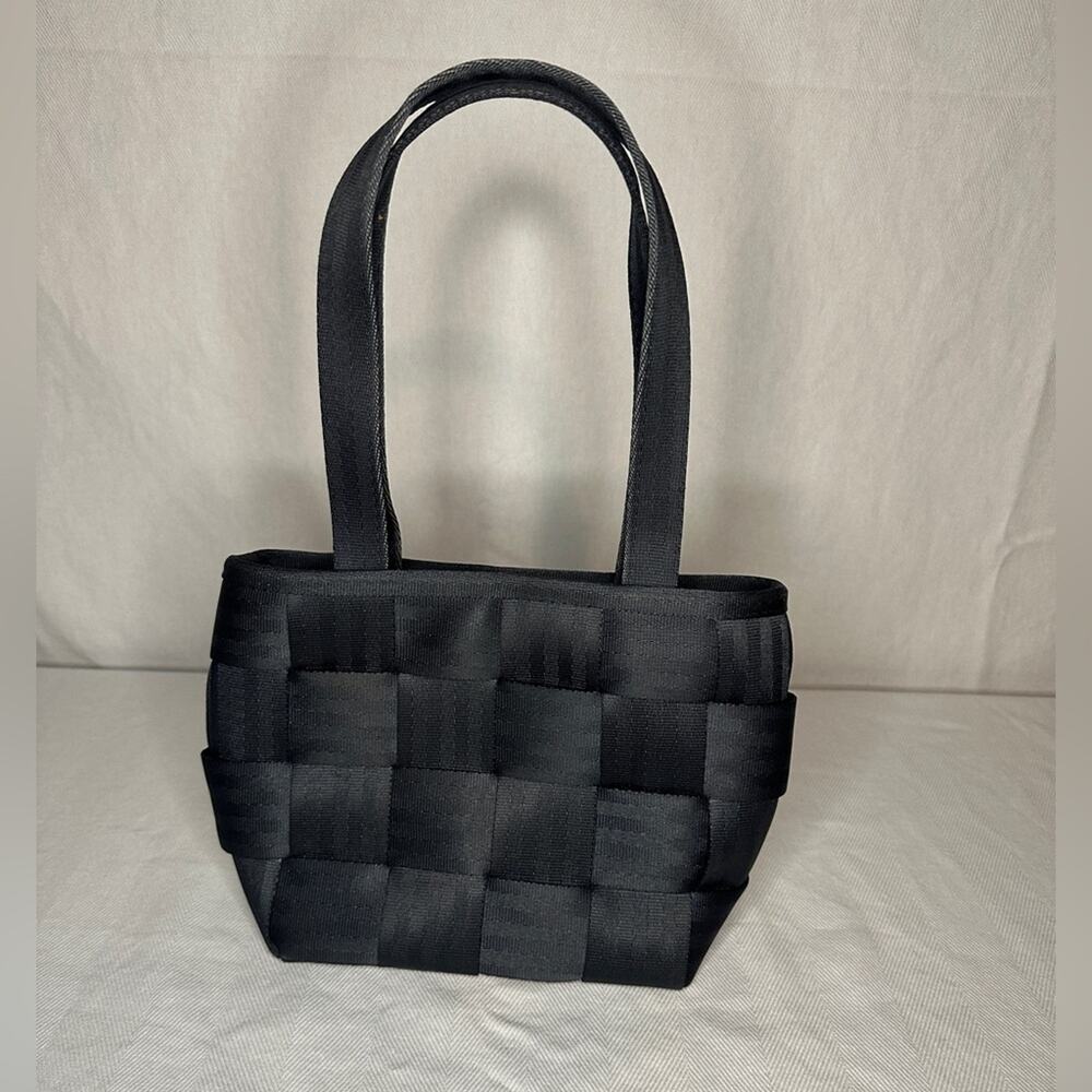Harveys Woven Mini Tote Bag in Black